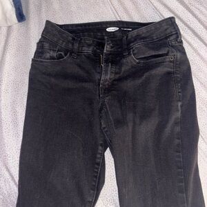 Old navey black jeans